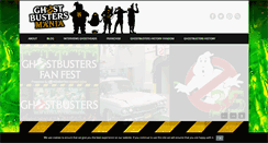 Desktop Screenshot of ghostbustersmania.com